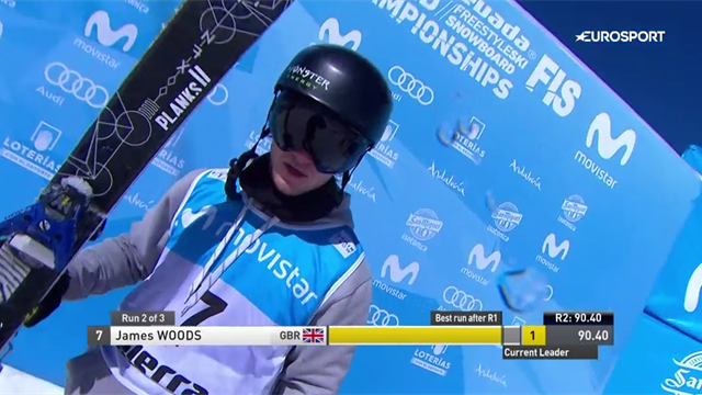 James Woods takes slopestyle bronze in World Champs James Woods takes slopestyle bronze in World Champs