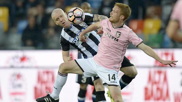 Le pagelle di Udinese-Palermo 4-1