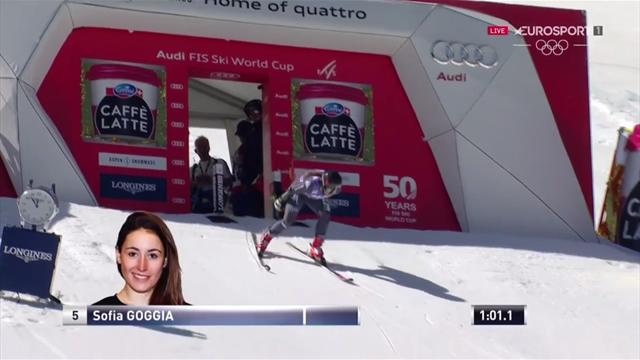 Sofia Goggia seconda nel gigante di Aspen: la sua seconda manche Sofia Goggia seconda nel gigante di Aspen: la sua seconda manche