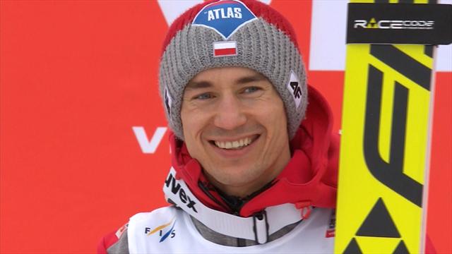 Stoch wins Vikersund individual event Stoch wins Vikersund individual event