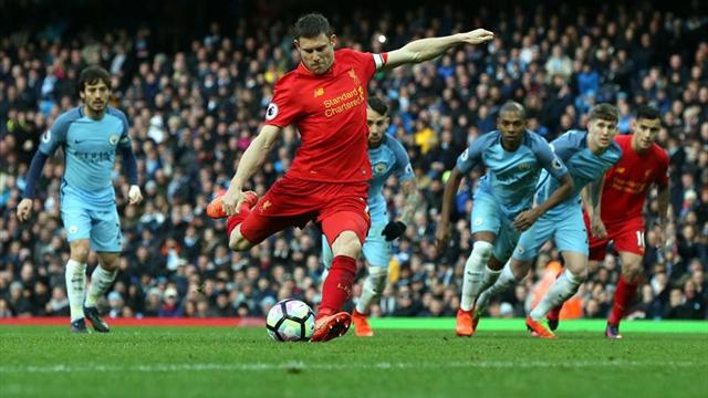 Manchester City y Liverpool empatan y se alejan de la segunda plaza