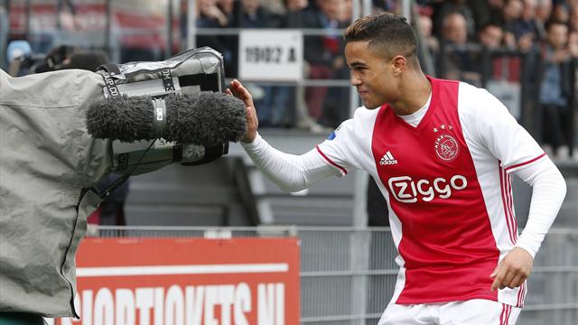 10 Jahre nach Papa: Justin Kluivert trifft für Ajax