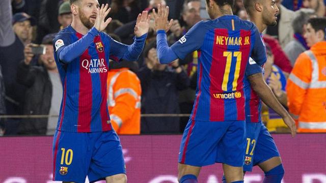 4-2. Messi mantiene vivo al Barça en la Liga