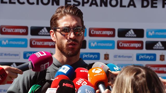 Sergio Ramos: "A Piqué y a mí nos gusta tirarnos alguna piedrecita"