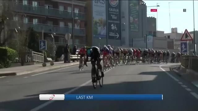 Cimolai shocks Bouhanni in Stage One sprint Cimolai shocks Bouhanni in Stage One sprint