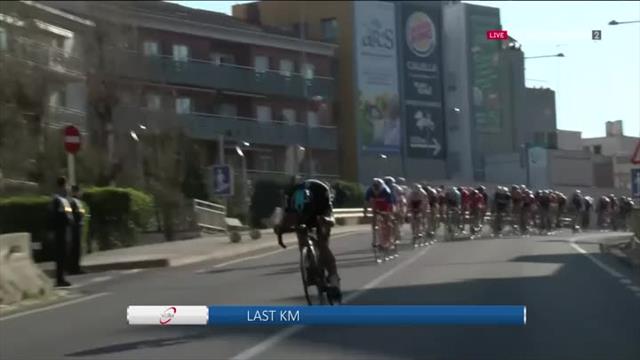 Sur le fil, Cimolai s'est arraché pour souffler la première étape à Bouhanni Sur le fil, Cimolai s'est arraché pour souffler la première étape à Bouhanni