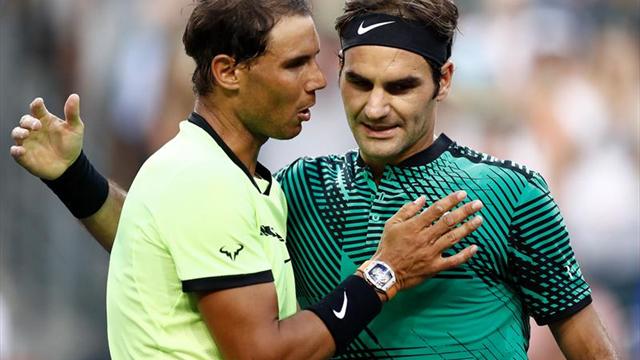 Nadal y Federer no se verían hasta la final del Abierto de Miami