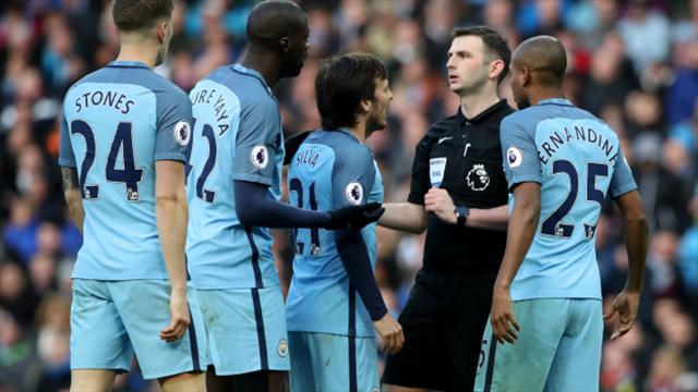 Manchester City charged with failing to control their players against Liverpool
