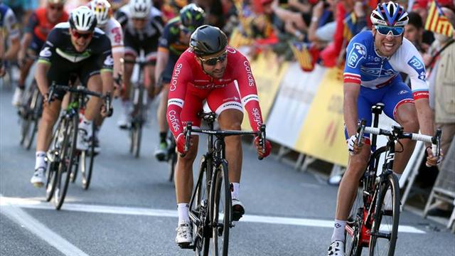 Cimolai, primer líder antes de la esperada contrarreloj por equipos