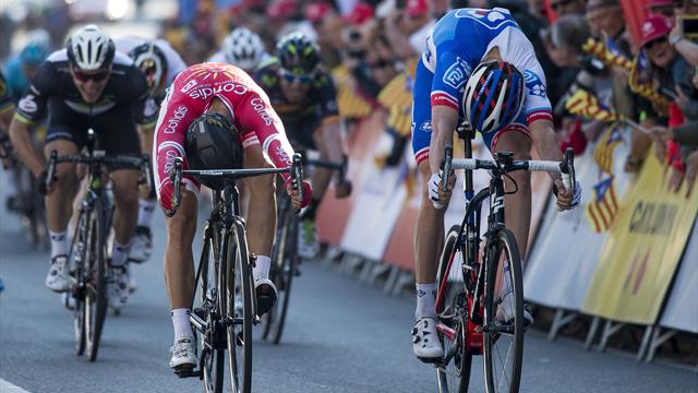 Cimolai a surgi pour remporter la première étape