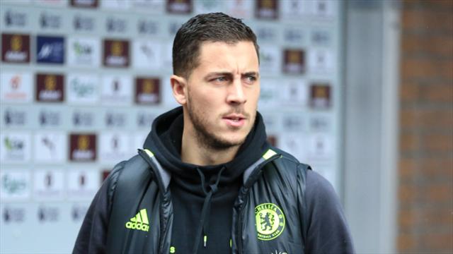 Calf injury keeps Chelsea's Eden Hazard out of Belgium games