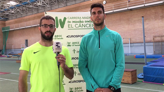 Eusebio Cáceres y Pablo Torrijos, con la IV carrera en Marcha contra el Cáncer del 26 de marzo Eusebio Cáceres y Pablo Torrijos, con la IV carrera en Marcha contra el Cáncer del 26 de marzo
