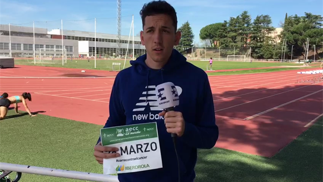 Sergio Fernández, con la IV carrera Madrid en Marcha contra el Cáncer del 26 de marzo Sergio Fernández, con la IV carrera Madrid en Marcha contra el Cáncer del 26 de marzo
