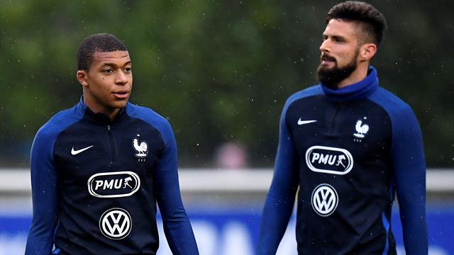 Giroud plutôt que Mbappé, Mendy latéral gauche : la compo probable des Bleus