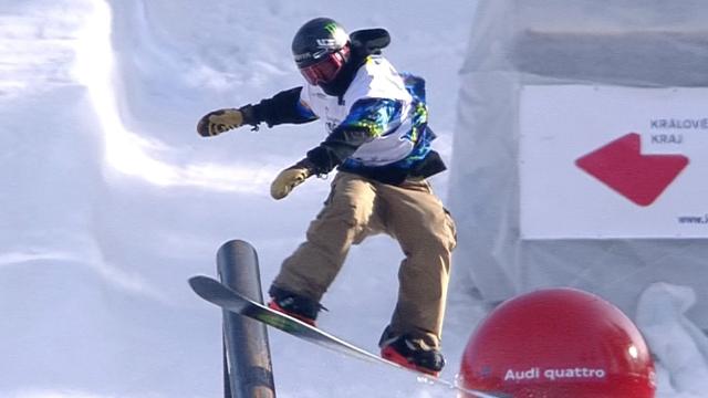 Wahnsinns-Run: Corning knackt 90-Punkte-Marke im Slopestyle Wahnsinns-Run: Corning knackt 90-Punkte-Marke im Slopestyle