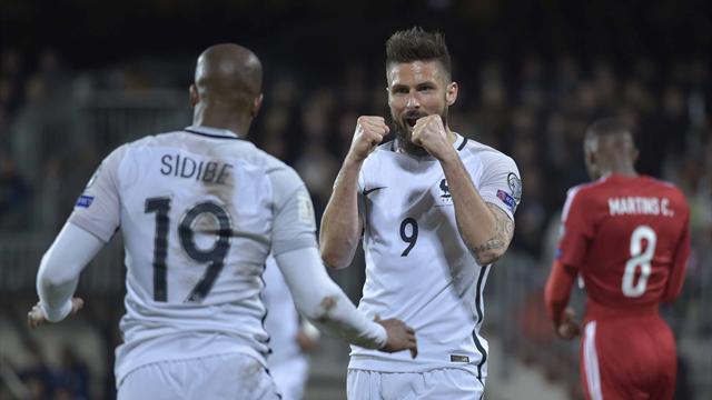 Giroud sort les Bleus du traquenard luxembourgeois