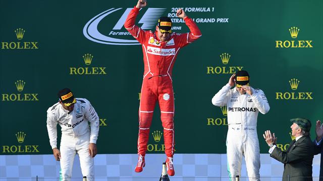 Formula 1'de sezon açılışı Vettel'den