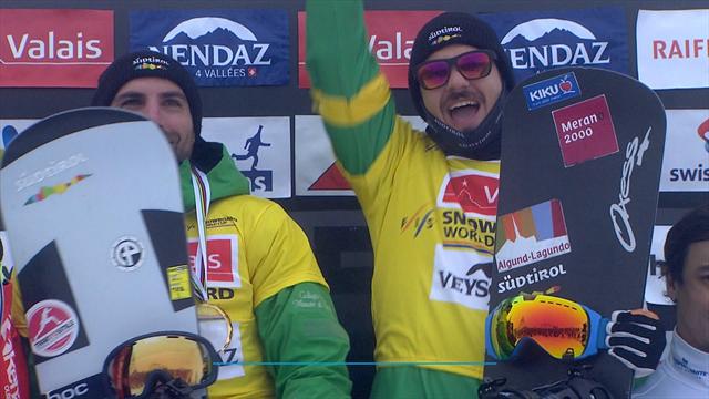 Italy and France take season titles in snowboard cross finale Italy and France take season titles in snowboard cross finale