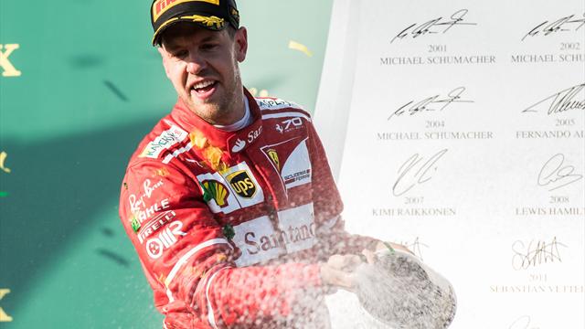 Formula 1, trionfo Ferrari in Australia! Vettel davanti a Hamilton e Bottas