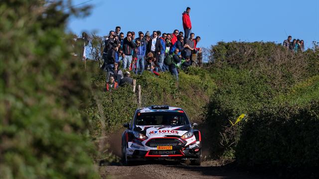ERC Azores: Kajetanowicz lidera la primera etapa por un suspiro