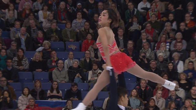 Chinese duo take gold in pair's free skating in Helsinki Chinese duo take gold in pair's free skating in Helsinki