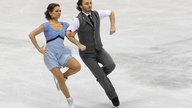 Eiskunstlauf-WM: Eistänzer Lorenz/Polizoakis als 20. ins Finale
