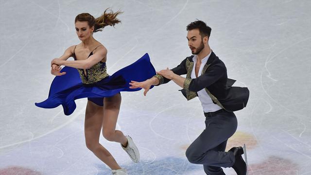 Une blessure et une deuxième place : Papadakis et Cizeron espéraient un meilleur départ