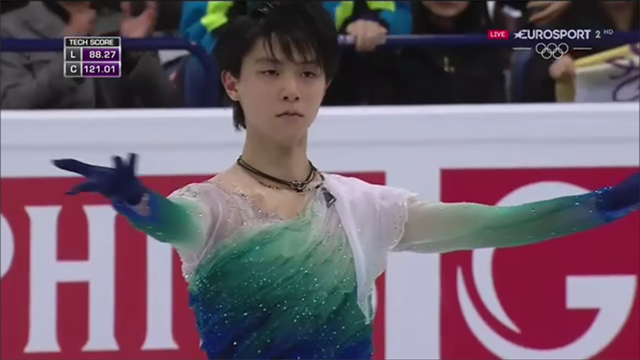 Yuzuru Hanyu torna campione del mondo con un programma lungo da record Yuzuru Hanyu torna campione del mondo con un programma lungo da record