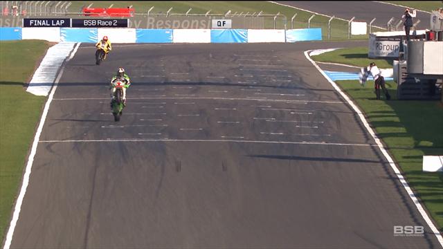 Haslam pips Brookes to take double at Donington Haslam pips Brookes to take double at Donington
