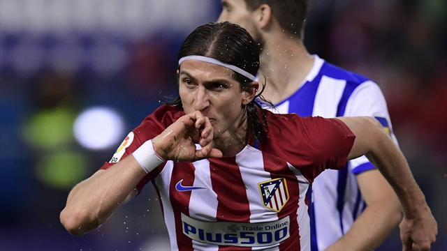 Atletico earn fifth straight win by beating Sociedad