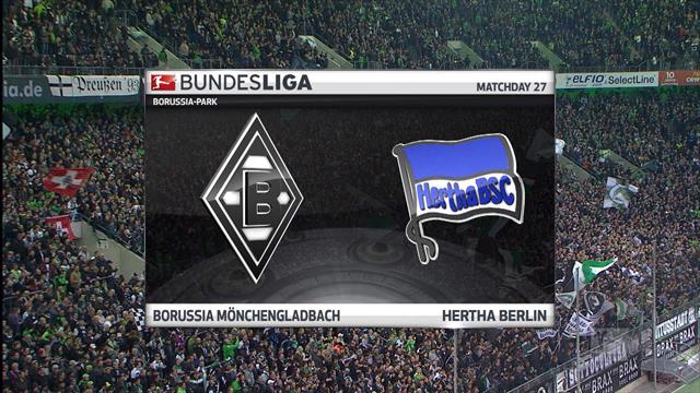 Høydepunkter: Mönchengladbach - Hertha Berlin Høydepunkter: Mönchengladbach - Hertha Berlin
