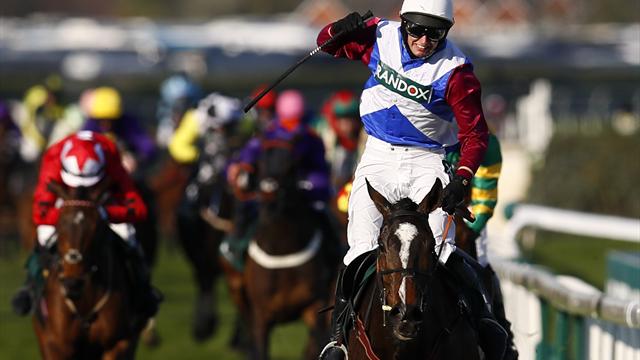 One For Arthur wins the 170th Grand National