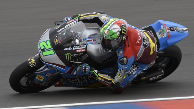 Morbidelli gewinnt Moto2, Márquez fliegt heftig ab