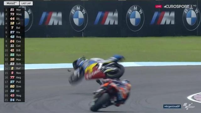 Moto2: Riesenpech! Márquez fliegt in der letzten Runde raus Moto2: Riesenpech! Márquez fliegt in der letzten Runde raus