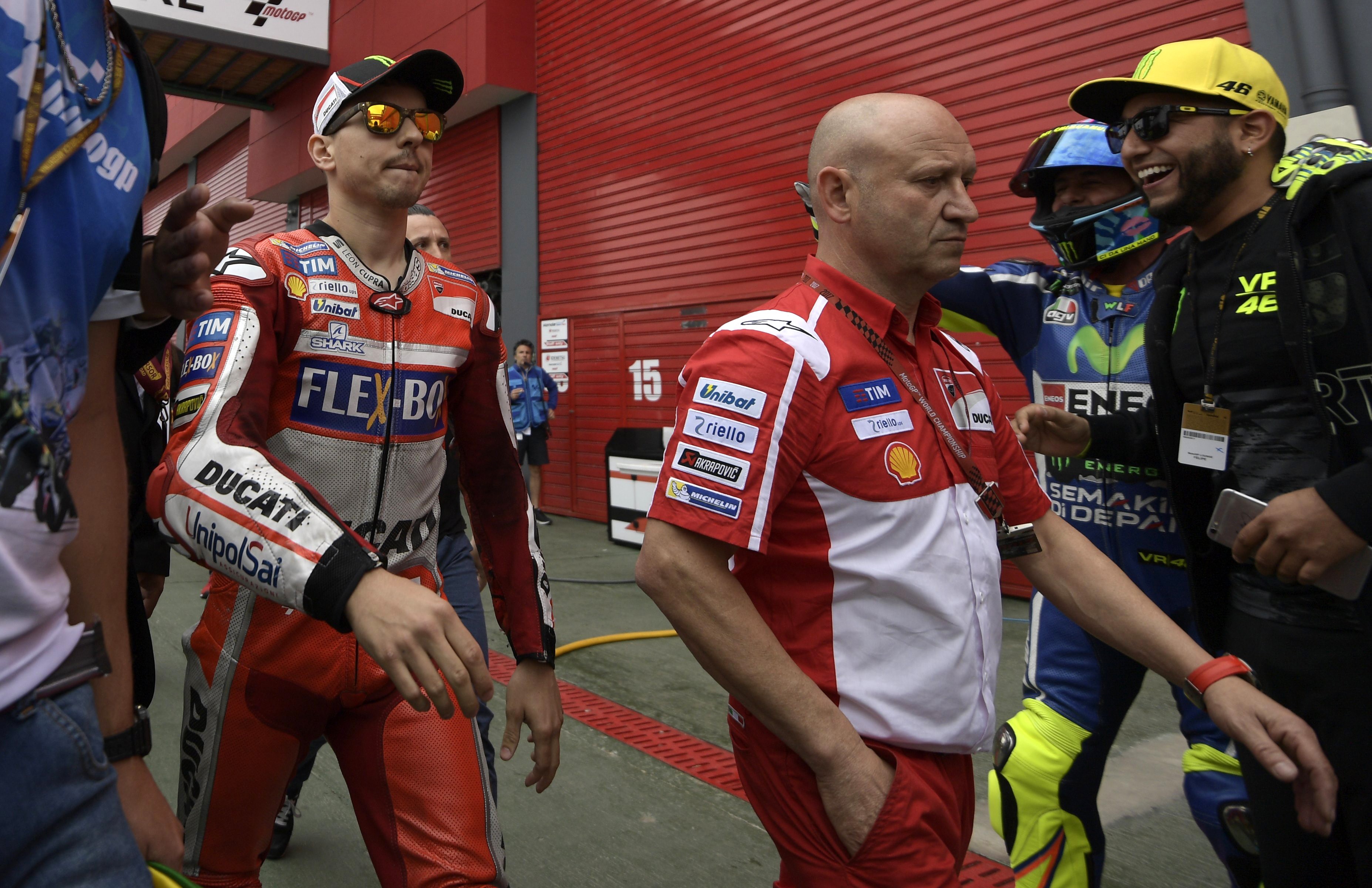 Jorge Lorenzo (Ducati Team) au Grand Prix d'Argentine 2017