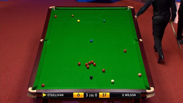 Klonk! O'Sullivan macht seinem Ärger Luft Klonk! O'Sullivan macht seinem Ärger Luft