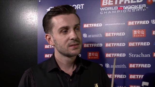 Selby: "Ging nur darum weiterzukommen" (engl.) Selby: "Ging nur darum weiterzukommen" (engl.)