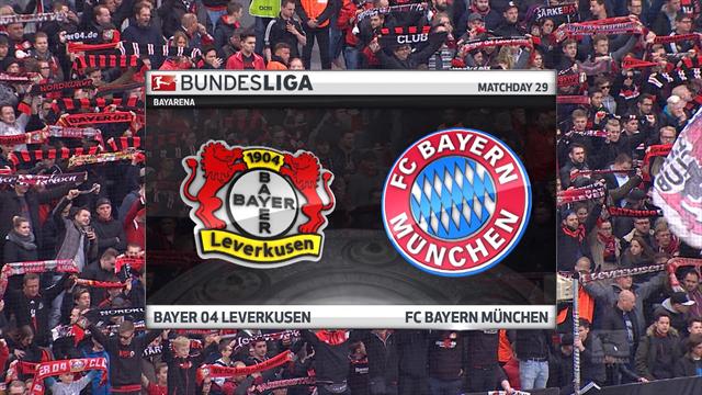 Høydepunkter: Bayer Leverkusen - Bayern München Høydepunkter: Bayer Leverkusen - Bayern München