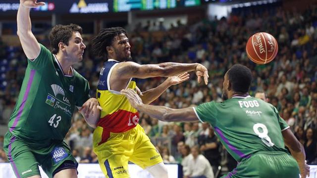 93-69. El Unicaja sigue su racha triunfal tras ganar la Eurocopa