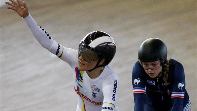 La colombiana Martha Bayona, plata en el keirin en el Mundial de Pista de Hong Kong