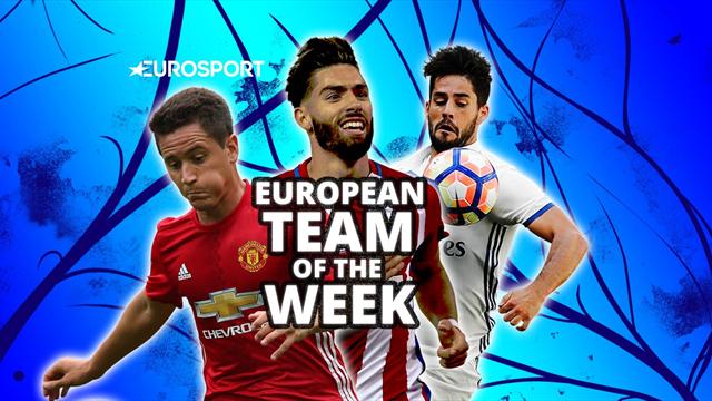 European Team of the Week: Isco stars, Manchester United midfielder makes debut European Team of the Week: Isco stars, Manchester United midfielder makes debut