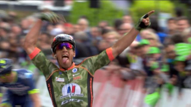 Gaudin seals victory in the Tro-Bro Léon, out-sprinting Backaert Gaudin seals victory in the Tro-Bro Léon, out-sprinting Backaert
