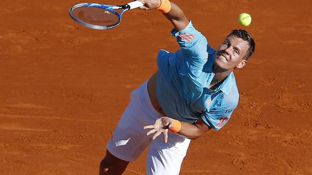 Berdych rescata una apurada victoria en Montecarlo