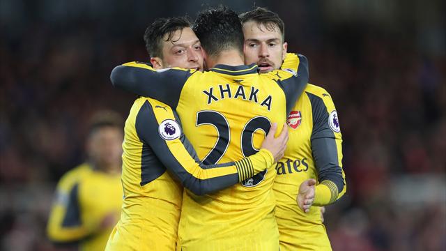 Arsenal s’en tire bien et peut encore y croire