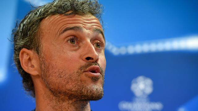 Luis Enrique : "Moins de buts à marquer que face au PSG" Luis Enrique : "Moins de buts à marquer que face au PSG"
