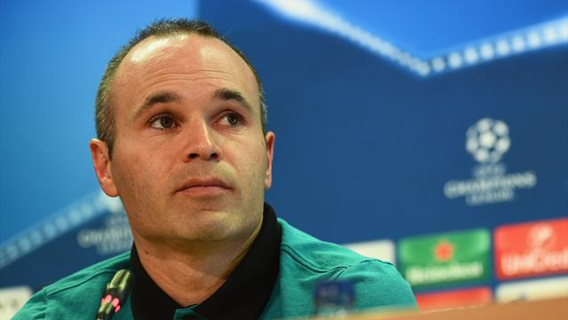 Iniesta : "Ce qu'on a fait contre le PSG peut affecter la Juventus'' Iniesta : "Ce qu'on a fait contre le PSG peut affecter la Juventus''