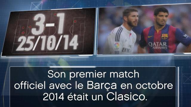 Le Suarez blaugrana est né lors d'un Clasico Le Suarez blaugrana est né lors d'un Clasico