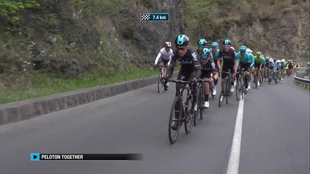 Geraint Thomas win queen stage, takes overall lead Geraint Thomas win queen stage, takes overall lead