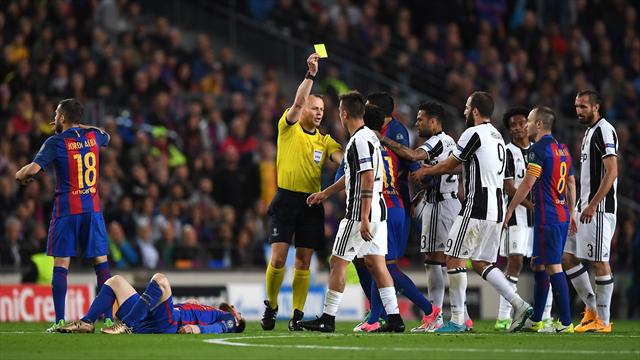 La moviola di Barcellona-Juventus 0-0: Kuipers promosso ma al Barça manca un penalty