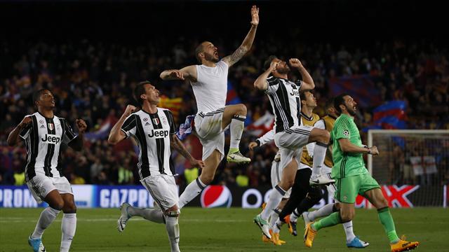 Juventus, Barça'dan gol yemeden yarıladı
